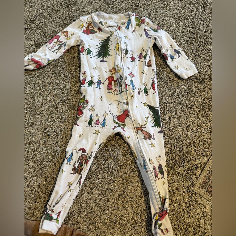 Dr Seuss Christmas pajamas